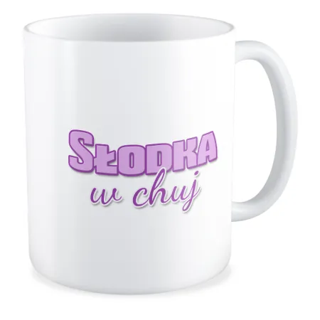 Kubek MIŁOSNY Słodka w ch*j